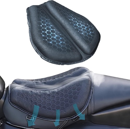 Motorcycle honeycomb gel seat - motorcycle,