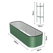 Galvanised Steel Raised Garden
