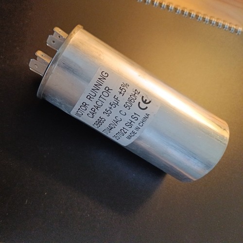 Motor run capacitor round - capacitor,