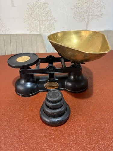 Vintage salter scale with - salter,