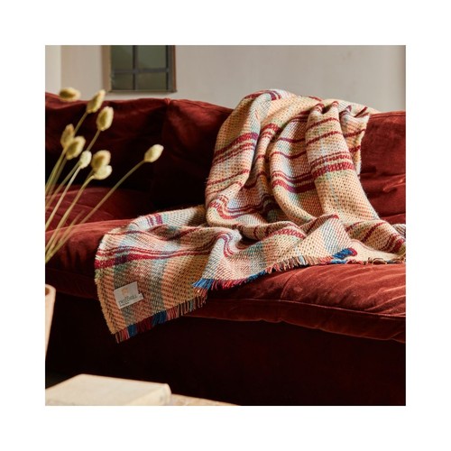 Welsh blanket throw - , woolen