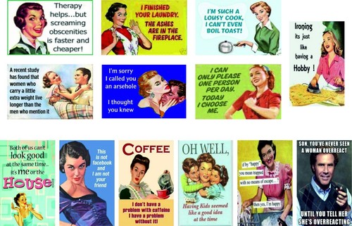 Retro fridge magnet - retro,