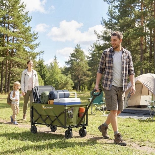 Outsunny60l festival trolley - festival,