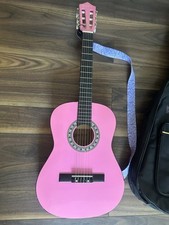 Pink Guitar And Case