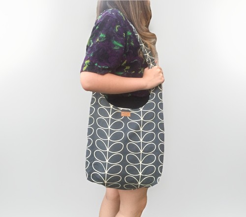 Grey stem crossbody bag - crossbody, bag,