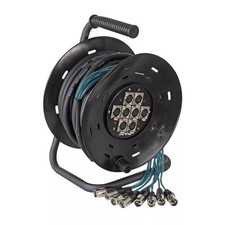 Pulse 8-Way XLR Multicore Drum