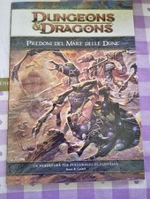 Dungeons  Dragons PREDONI DEL MARE E DELLE DUNE  Twenty Five ed.  NUOVO NEW  Ita