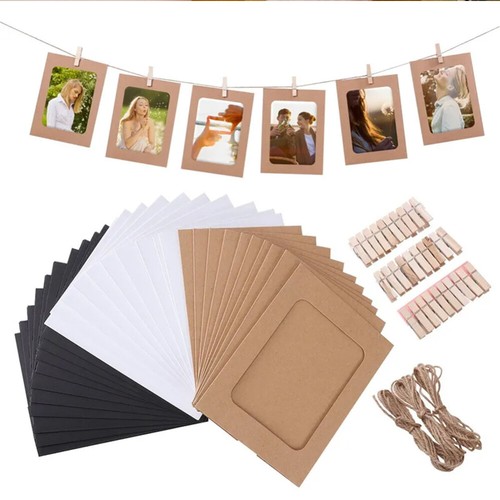 30pc paper photo frame wall - 30pc,