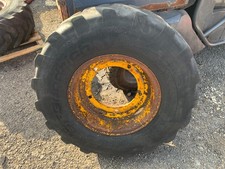 Single 12.5 / 80 - 18 Wheel & tyre  X JCB 2CX Airmaster     £150+VAT