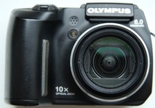 OLYMPUS SP-500UZ Compact Digital Camera 6 MP 10x Optical Zoom Black