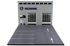 SCANIA Garage Diorama - 1/50th - Milena Rose - Ref. 50-2-E-BF-002