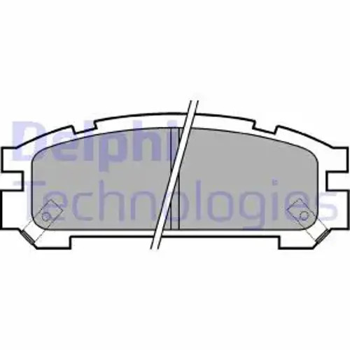 Brake pads low metallic lp814 - brake, low-metallic