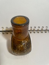 Vintage Small 2oz Golden Amber