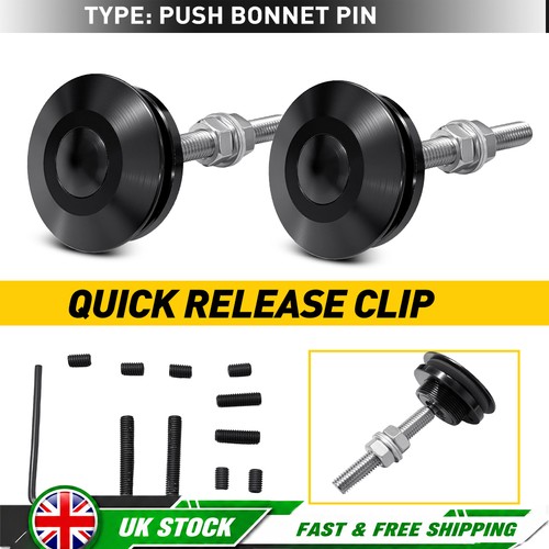 5mm push button bonnet pin - 62.5mm,