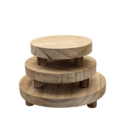 Mini wooden tier rustic cake - rustic,