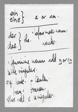 Original Stuart Sutcliffe handwritten note, Tracks LOA, Beatles signed Autograph