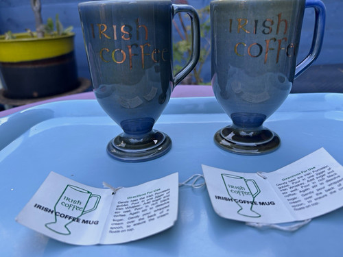 Wade irish coffee pattern blue - wade,