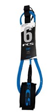 FCS Comp Classic Leash Blue 6ft Surf Board Surfboard Neoprene 6 Ft Foot Fastpost