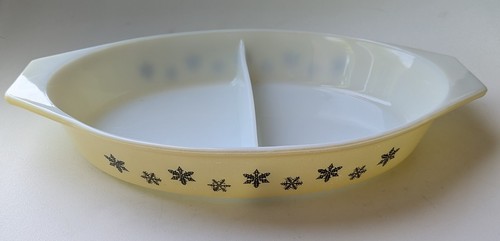 Vintage jaj pyrex divided - pyrex,