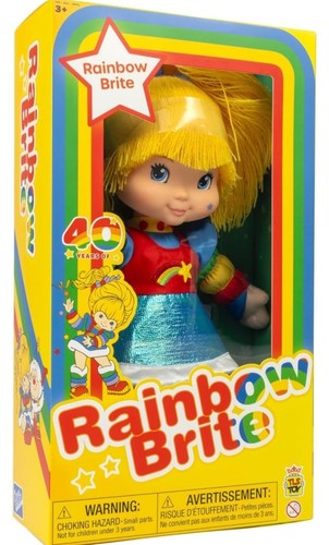 Rainbow brite inch - rainbow, threaded