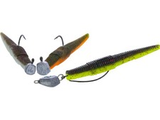 Westin Ned Worm Slim Floating Soft Micro Rigged Lures 5.5cm Perch Fishing
