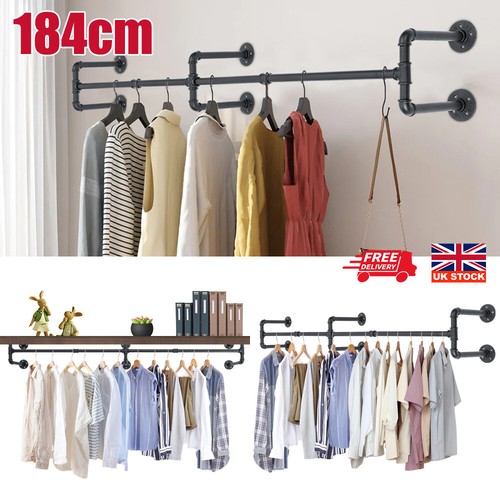 Industrial pipe clothing rack - industrial,