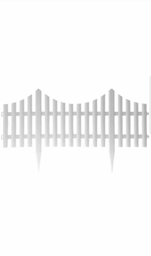 White plastic wooden effect - plastic,