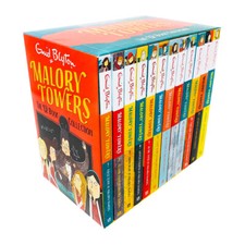 Malory Towers Series 12 Books Collection Box Set by Enid Blyton First Term