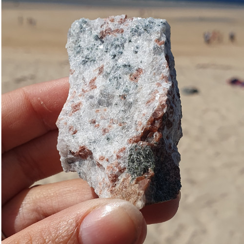 Garnet anorthosite rough - garnet,