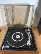 Rank Audio Rotel BSR MP60 1970's turntable Professional Series Untested Broken