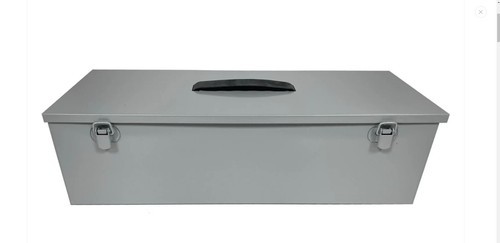 Steel tool box with metal - steel,