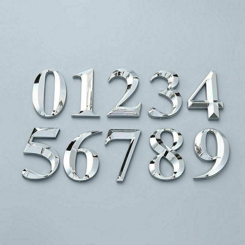 Chrome stickers reflective - chrome,