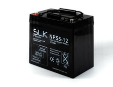 2 x 12v 55ah Heavy Duty  Mobility Scooter Wheelchair AGM/GEL Batteries 