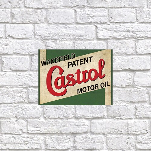 Castrol motor oil - motor, tin