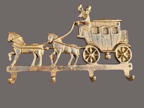 Brass key holder - brass,