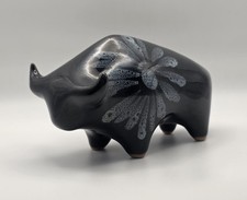 Vintage Lotus Pottery Bull