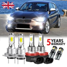 For Bmw 1 Series F20 F21 - 6000K LED Xenon HID Low/Fog/Side Headlight Bulbs Set