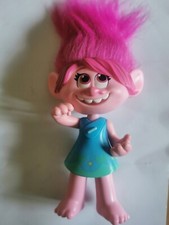 Hasbro 2019 Poppy Talking & Singing Trolls Doll 10” Pink Hair Works Great!