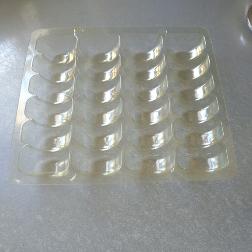 Clear macaron cases - clear, fits