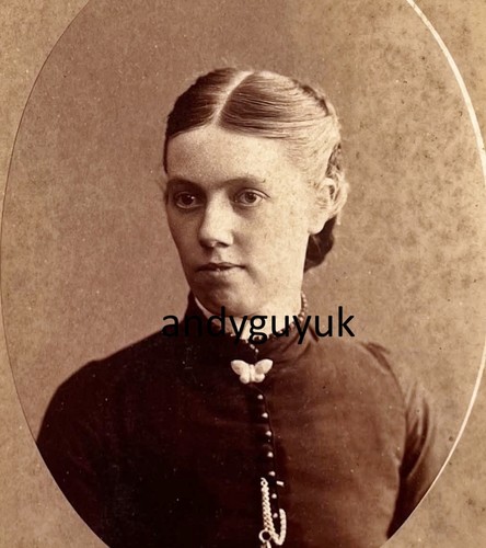 Cabinet card lady - cabinet,