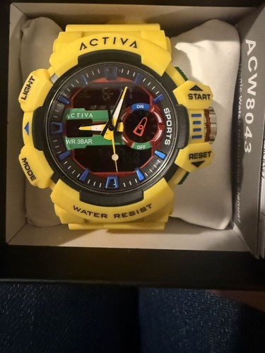 Activa quartz analog digital - activa,
