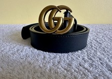 Gucci GG Marmont Leather Belt