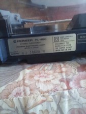 Pioneer auto return turntable