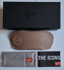 Tan Ray-ban Glasses Case &