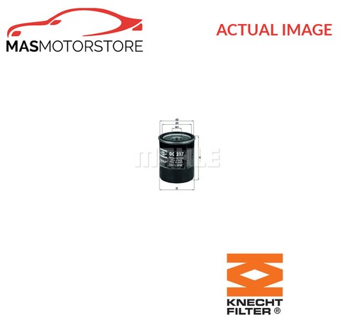 Engine oil filter - oil, knecht