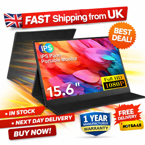 New portable monitor - new, 15.6"