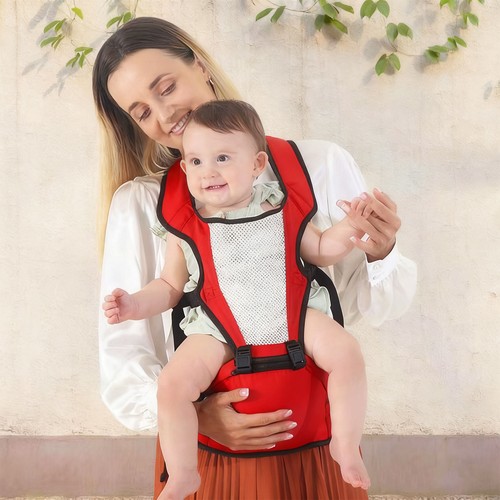 Baby carrier with waist - with, stool