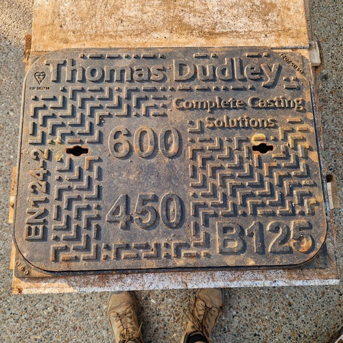 Ductile iron manhole cover - manhole,
