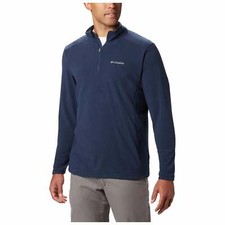 Columbia Mens Klamath Range II Half Zip Fleece Pullover Collegiate Blue
