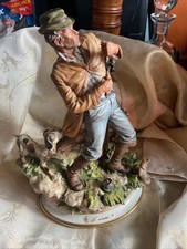 LARGE CAPODIMONTE FIGURE OF
